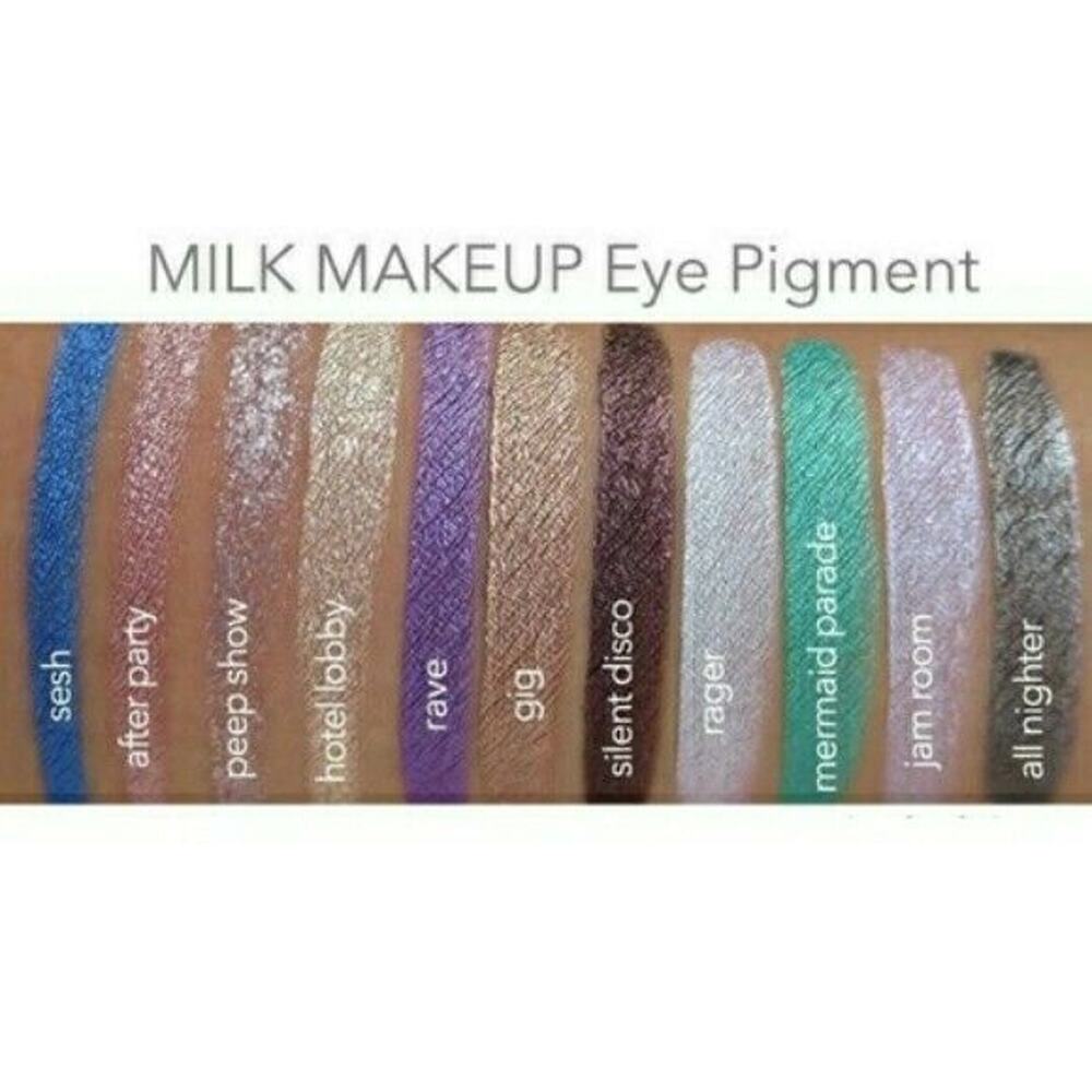 MILK MAKEUP Eye Pigment shadow Sesh blue full size .34 fl oz cruelty free NEW - Picture 4 of 5